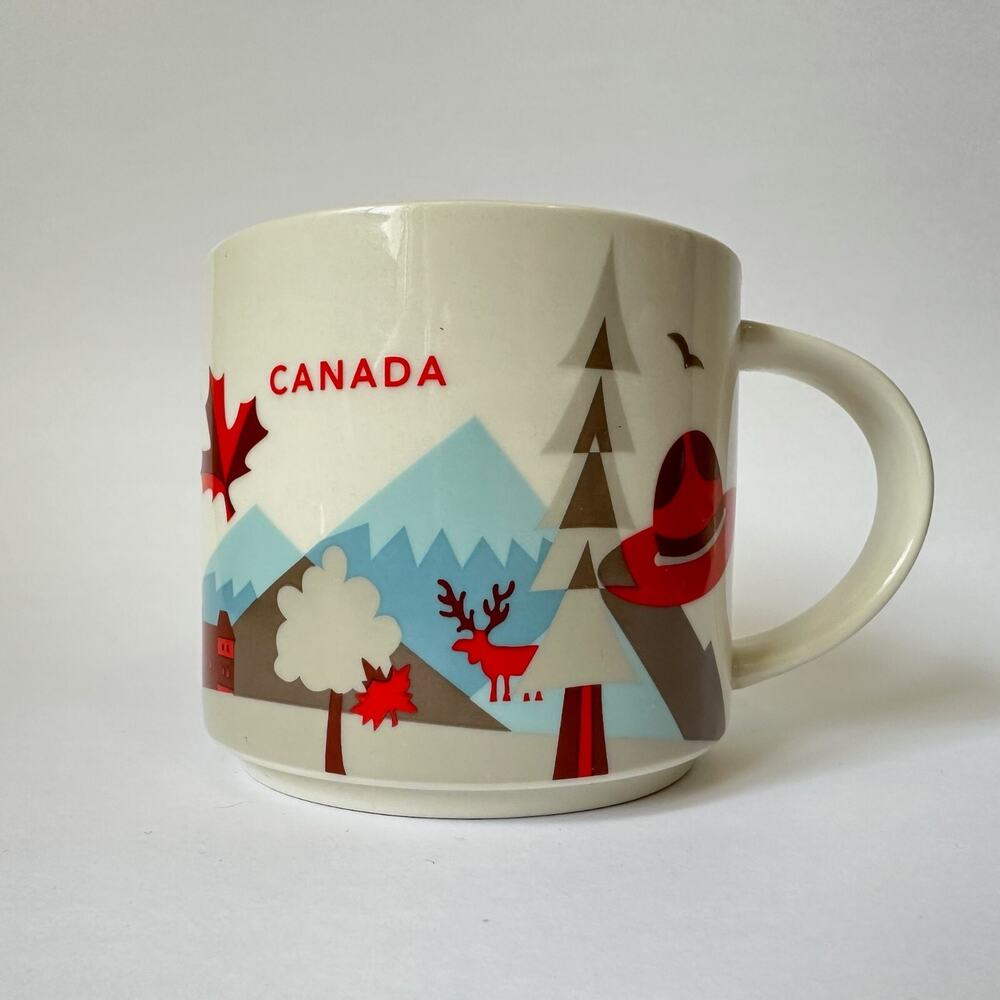 STARBUCKS 2016 Canada Coffee Tea Mug 14 fl oz You Are Here Collection NWOB